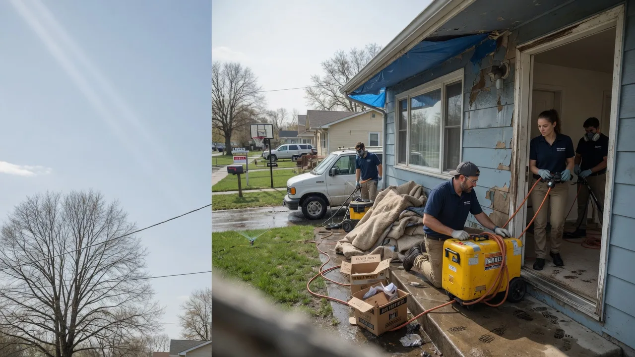 Basement Flood Cleanup in Windsor, VA near me